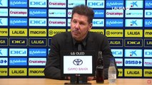 La manera de Simeone de afrontar la vuelta de Champions ante el Inter