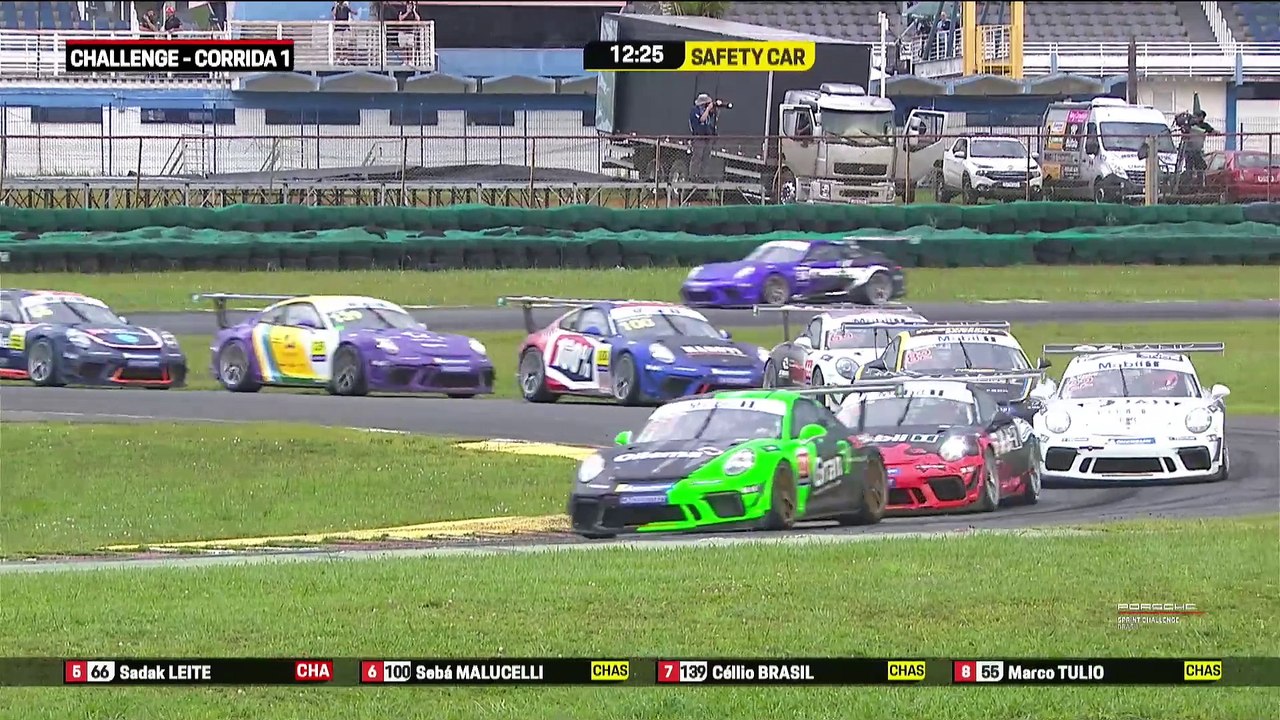 Etapa 1 - Goiânia - Corrida 1 - Porsche Cup