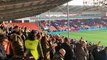 Blackpool v Portsmouth: full-time scenes at Bloomfield Road
