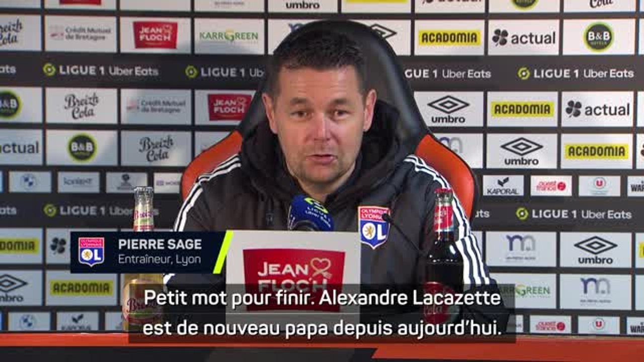 Lyon - Sage dévoile que Lacazette est... de nouveau papa ce samedi !
