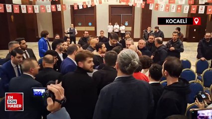 Zafer Partililerin kavga etmesi Ümit Özdağ'ı sinirlendirdi