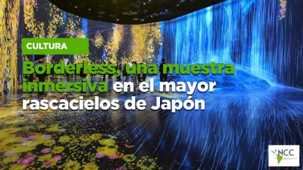 Borderless, una muestra inmersiva en el mayor rascacielos de Japón