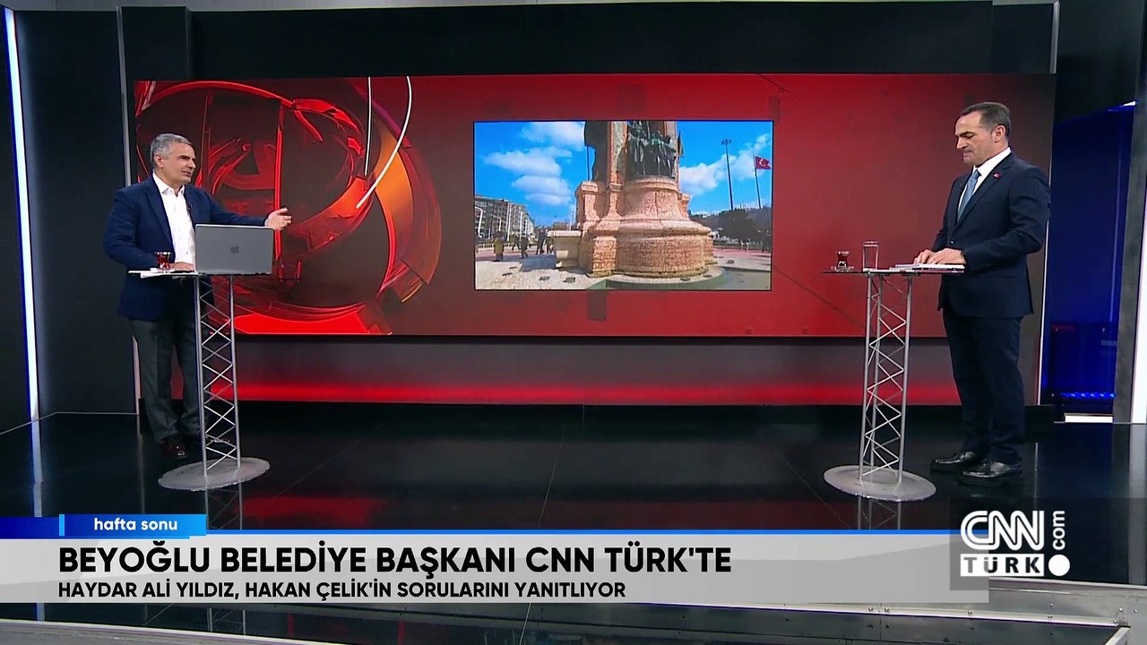 Beyoğlu Belediye Başkanı Haydar Ali Yıldız kentsel dönüşümden turizme, yeni yatırım ve projelerini Hafta Sonu'nda anlattı