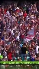 TREMENDOUS DELIVERY - Chris Tremlett to Mitchell Johnson GOLDEN DUCK