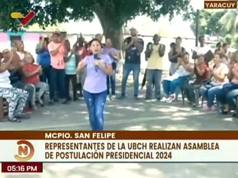 Yaracuy | Jefes de UBCH postulan a Nicolás Maduro como candidato para las elecciones presidenciales