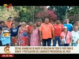 Venezolanos respaldan candidatura de Nicolás Maduro para las elecciones presidenciales 2024