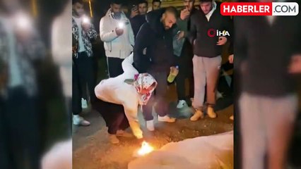 Polis memuru eski eşi tarafından öldürülen Mervegül Bayer'in gelinliğini annesi yaktı