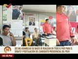Asambleas de Base del PSUV postulan como candidato al Pdte. Nicolás Maduro