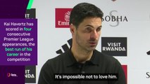 Arteta hails 'exceptional' Havertz after last-gasp winner against Brentford