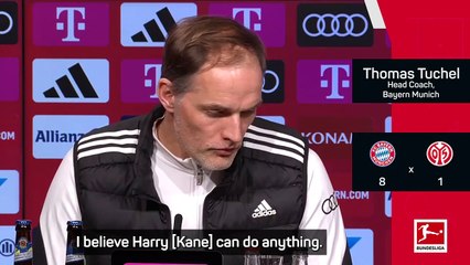 Tuchel hails hat-trick hero Harry Kane after Mainz thrashing