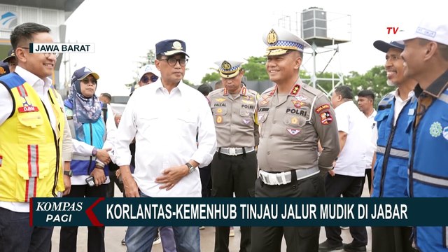Korlantas dan Kemenhub Tinjau Jalur Mudik di Jawa Barat