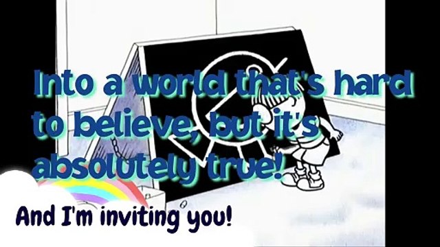 Simon in the land of Chalk Drawings Lyric Video