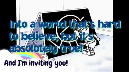 Simon in the land of Chalk Drawings Lyric Video