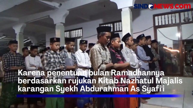 Ponpes Mahfilud Duror di Jember Salat Tarawih Sabtu Malam, Puasa Ramadhan Minggu