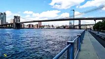 BROOKLYN NYC 4K 60fps HDR DRONE VIDEO WITH RELEXING MUSIC BROOKLYN BEAUTIFUL PLACES 4K ULTRA VIDEO