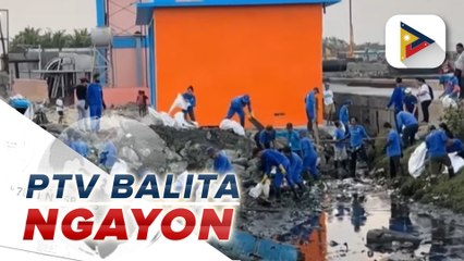 Mahigit 500 residente ng Navotas, nakilahok sa Kalinisan Program sa Barangay Daanghari coastal dike