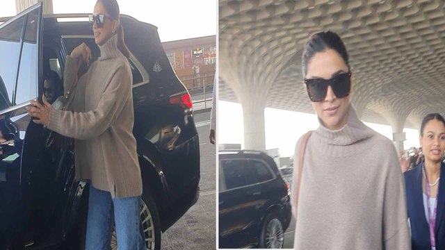 Ranveer Singh accompanies pregnant Deepika Padukone to Mumbai airport | FilmiBeat