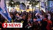 Anti-government protesters in Tel Aviv say Netanyahu must go