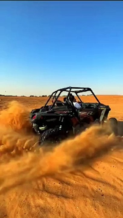 Polaris dune buggy RZR 1000 CC rental in desert safari Dubai