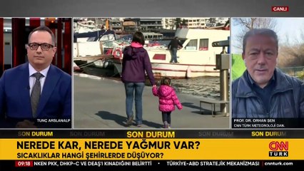 Mart kapıdan baktırdı... Meteoroloji'den uyarı geldi!