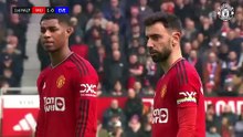 Summary of the Manchester United and Everton match (2-0)  Round 28 - English Premier League