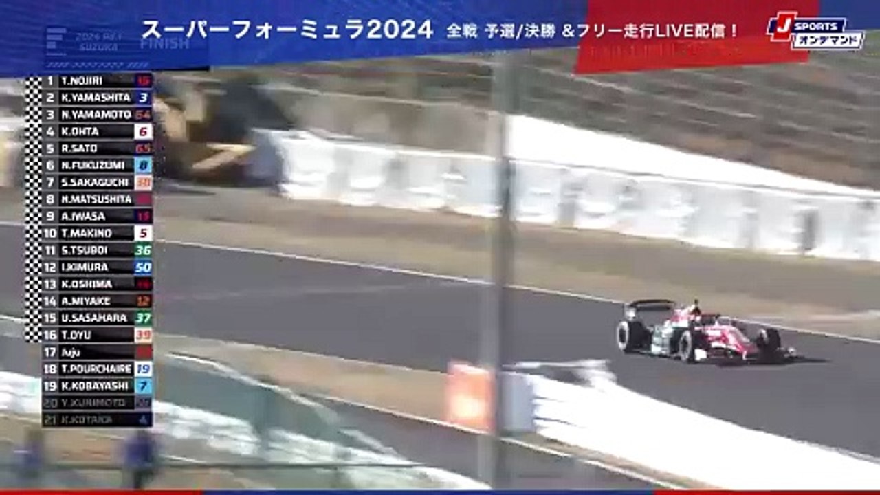2024 スーパーフォーミュラ開幕戦 Juju
