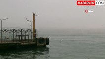 İstanbul Boğazı'nda Sis Nedeniyle Gemi Trafiği Askıya Alındı