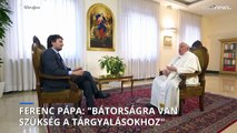Ukrajna: a Vatikán szerint Ferenc pápa nem javasolta a megadást