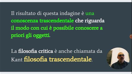 Lezione (ritaglio di introduzione a Kant - ritaglio per gli assenti)