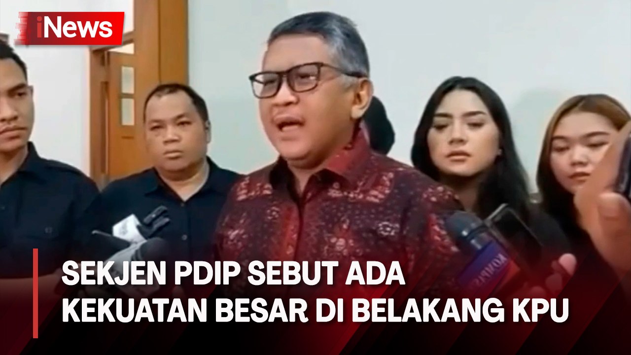 Sekjen PDIP Hasto Sebut Ada Manuver Parpol Pendukung Ganjar-Mahfud Dikecil-Kecilkan