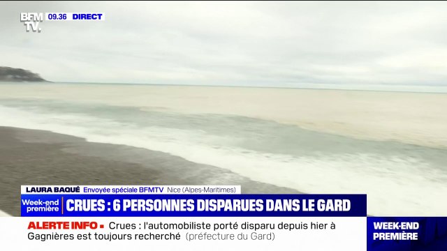 Épisode méditerranéen à Nice: la vigilance jaune pluies-inondations maintenue jusqu'à 10 heures