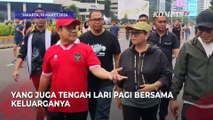 Potret Cak Imin hingga AHY Olahraga di CFD Sebelum Puasa Ramadan 2024