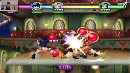 (PS2) Battle Stadium DON - 03-1 - Naruto - Lv Very Hard... Accidentally retired on boss