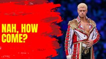 How did WWE allow Cody Rhodes to do this