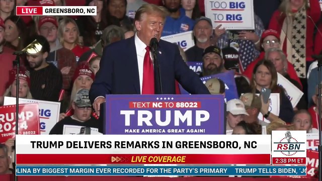 « Nous n'avons pas le choix » : le président Trump promet de lancer la plus grande opération d'expulsion nationale de l'histoire des États-Unis lors d'un discours à Greensboro, en Caroline du Nord.