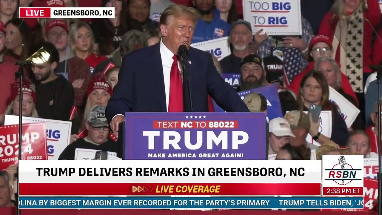 « Nous n'avons pas le choix » : le président Trump promet de lancer la plus grande opération d'expulsion nationale de l'histoire des États-Unis lors d'un discours à Greensboro, en Caroline du Nord.