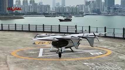 ÇİNLİLER UÇAN TAKSİ YAPTI