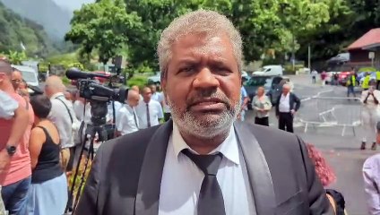 Funérailles de Joel Bègue - Jean-Hugues Ratenon "Il avait beaucoup d’activités, mais il avait le temps"