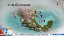 ¿En dónde y cuántas refinerías hay en México?