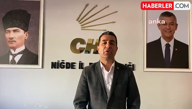 CHP Genel Başkan Yardımcısı Erhan Adem, Tarım ve Orman Bakanı'na tepki gösterdi