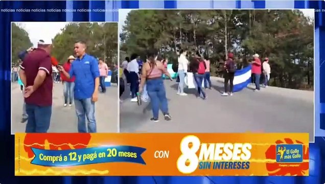 Bloquean carretera de Siguatepeque hacia Jesús de Otoro exigiendo médicos y maestros para una aldea