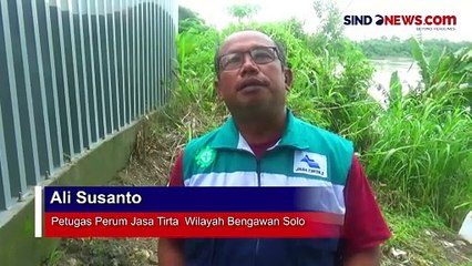 Sirine Bahaya Banjir Dibunyikan, Sungai Bengawan Solo Berstatus Siaga Merah