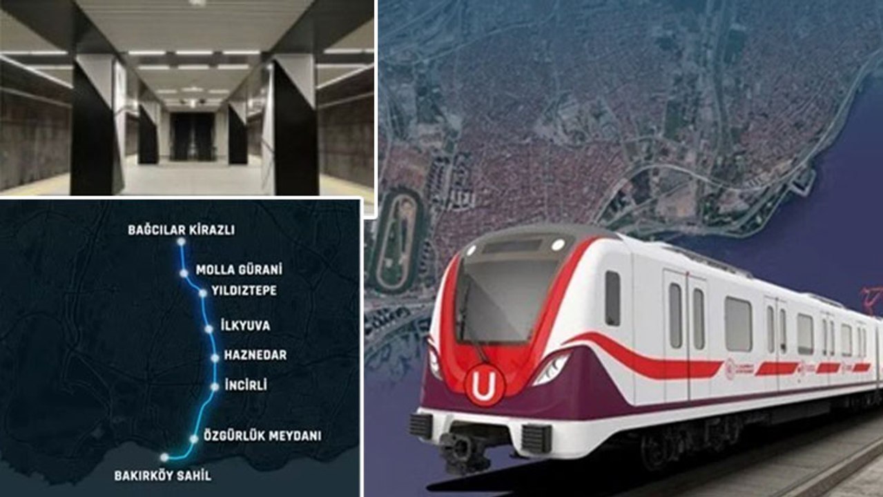 Bakırköy - Kiralı Metro Hattı açılıyor... Bakan...