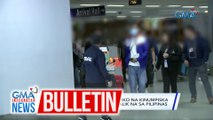 9 na tripulanteng pinoy ng barko na kinumpiska ng Iranian authorities, nakabalik na sa Pilipinas | GMA Integrated News Bulletin