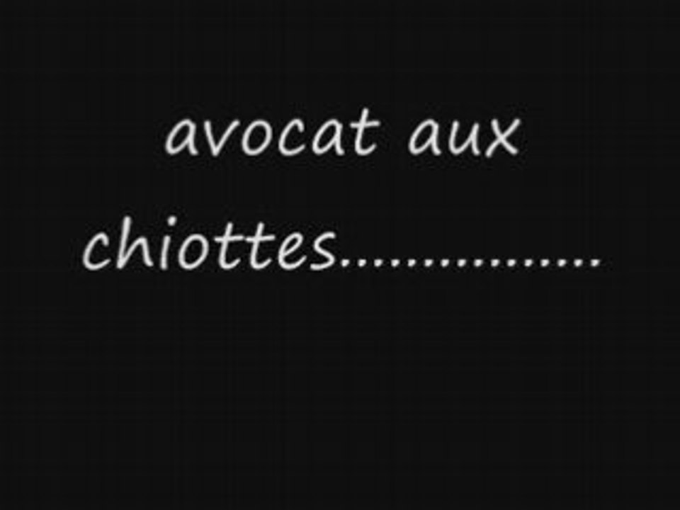 François perusse un avocat aux chiottes