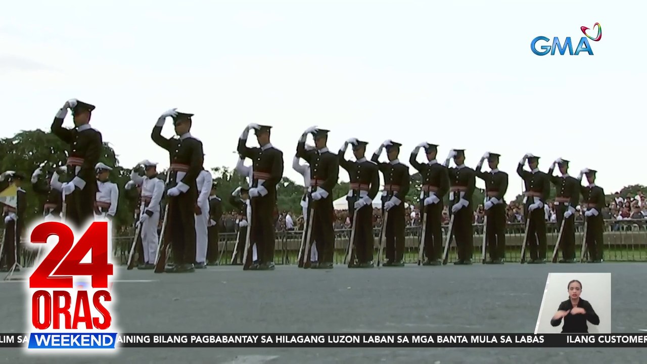 Octa Research survey: 8 sa 10 Pilipino ang handang lumaban para sa Pilipinas sakaling giyerahin ng ibang bansa | 24 Oras Weekend