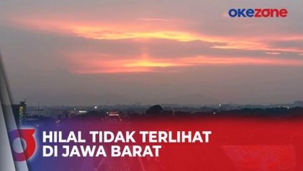 Hilal Tidak Terlihat di 11 Titik Jawa Barat