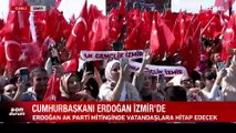 Cumhurbaşkanı Erdoğan'dan miting öncesi sürpriz... O isimle beraber sahnede şarkı söyledi