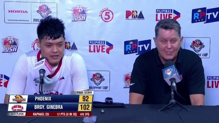 Interview with Best Player Ralph Cu and Coach Tim Cone [Mar. 10, 2024]