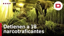 Detienen a 18 narcotraficantes vinculados con el crimen organizado italiano en Cataluña